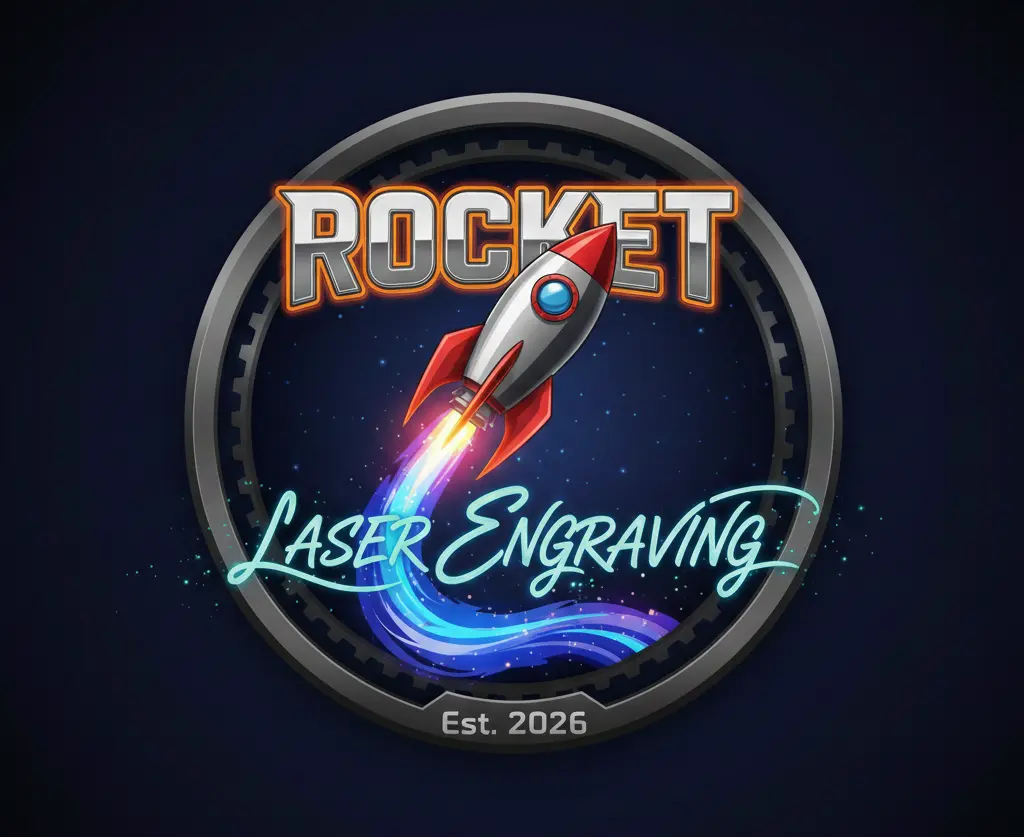 Laser engraving example