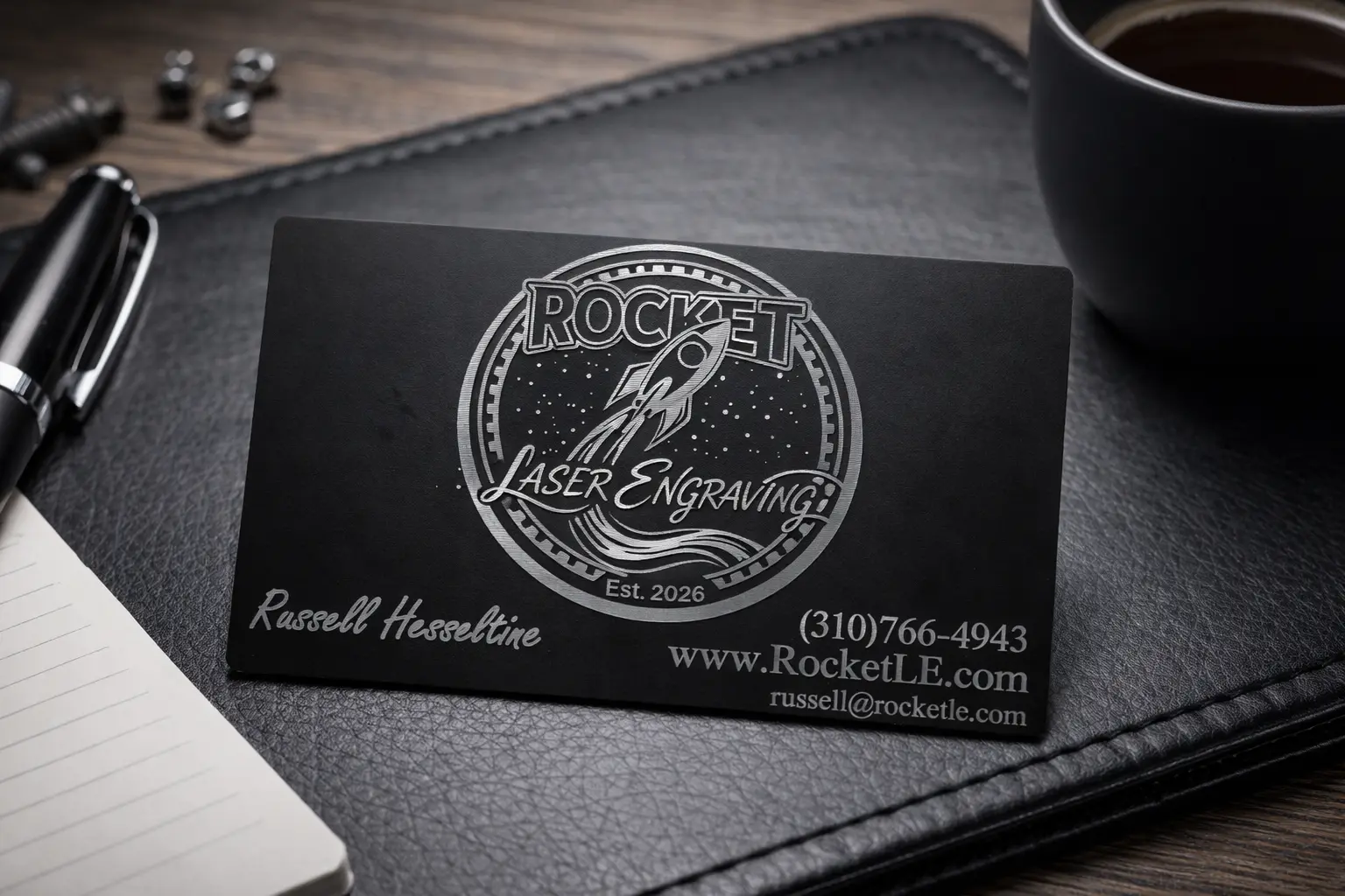 Laser engraving example