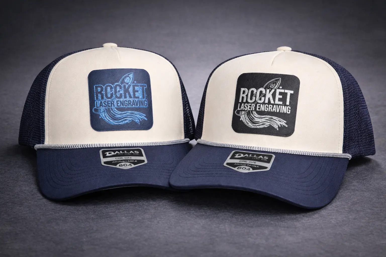 Custom hats engraving
